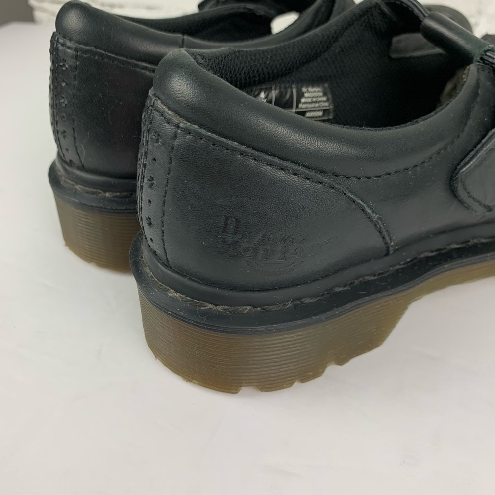 Dr. Martens Black Leather Flats - Picture 7 of 12